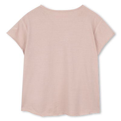 KURZ&Auml;RMELIGES T-SHIRT ZADIG & VOLTAIRE GIRL