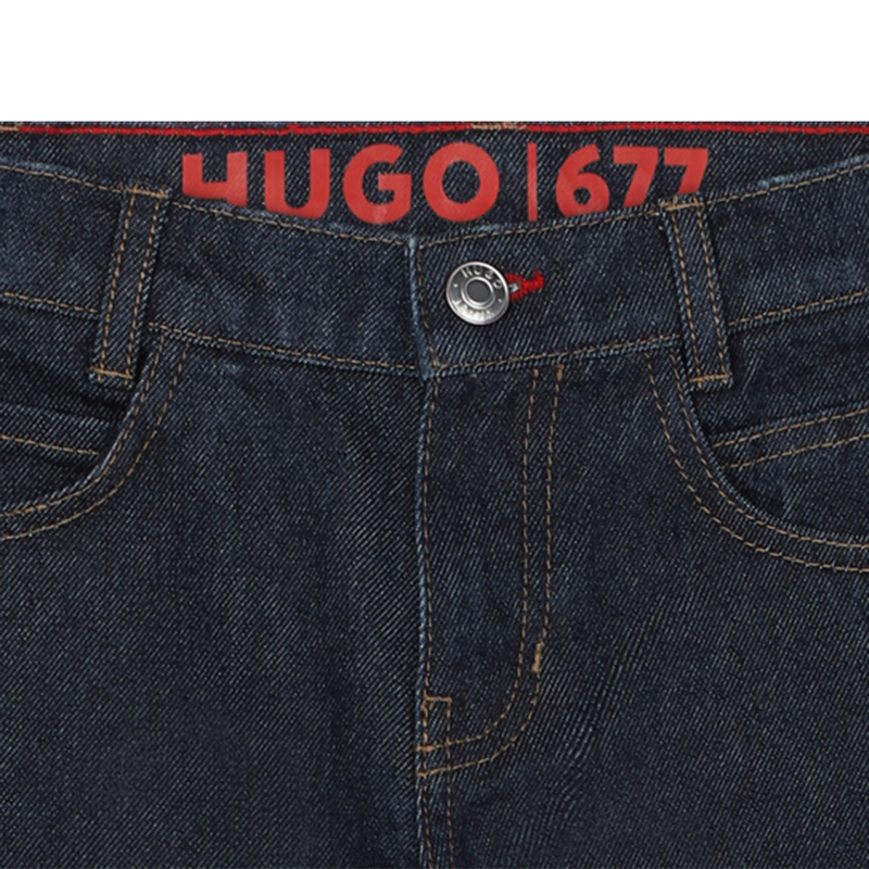 Gerade 5-Pocket-Jeans HUGO 
                        BOY