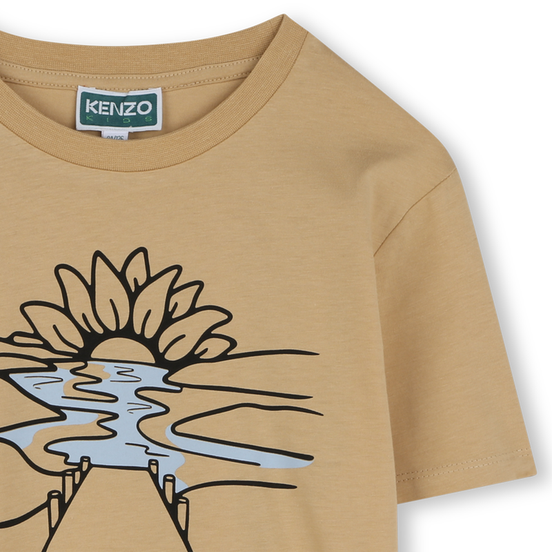 T-Shirt aus Baumwolle KENZO KIDS 
                        BOY