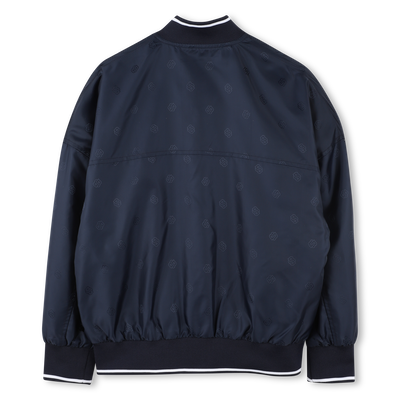 Rei&szlig;verschlussjacke mit Muster BOSS BOY