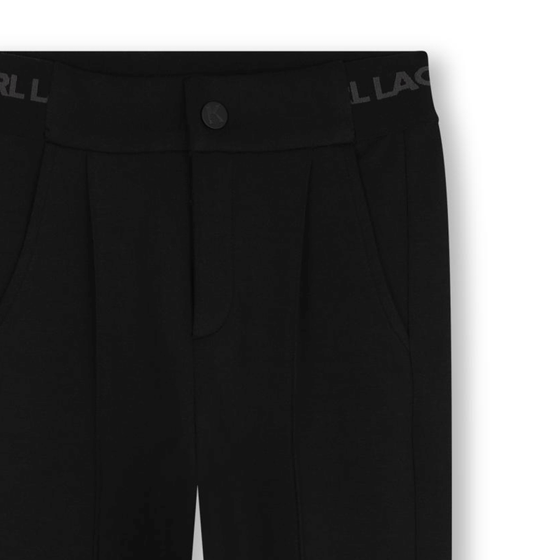 Stoffhose mit Druckkn&ouml;pfen KARL LAGERFELD KIDS 
                        BOY