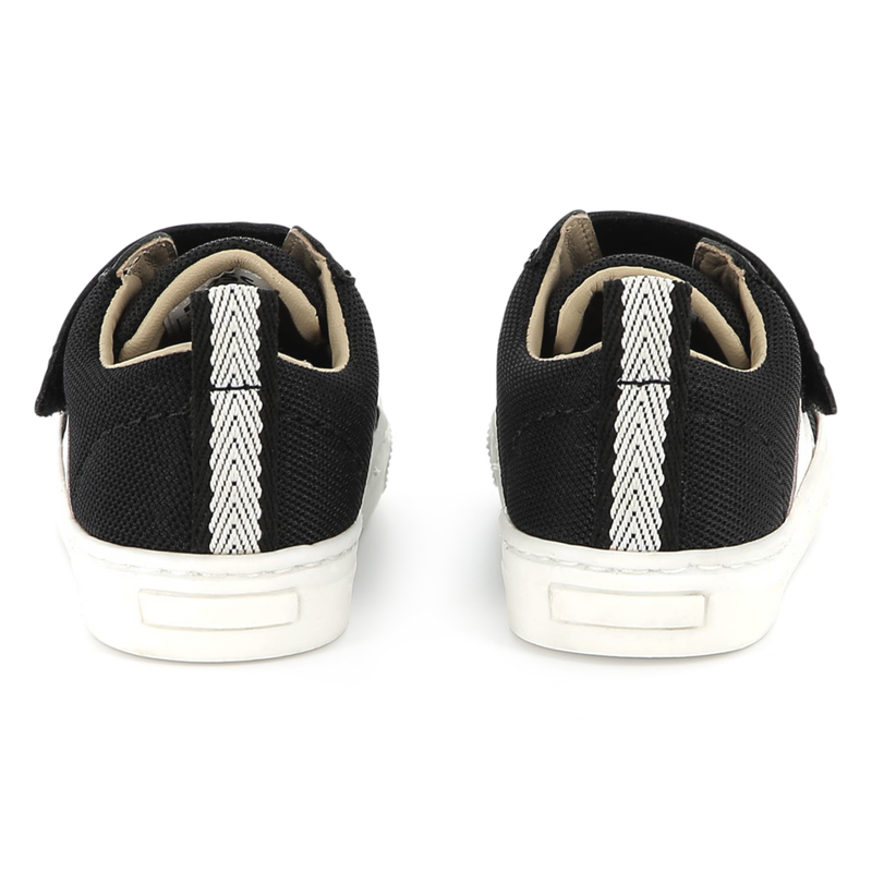 Ledersneaker mit Klettriemen BOSS 
                        BOY