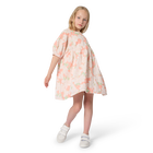 Kleid mit ballon&auml;rmeln KENZO KIDS 
                    GIRL