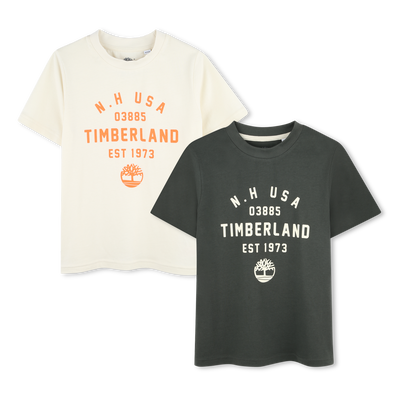 2er-Set T-Shirts mit Druck TIMBERLAND BOY