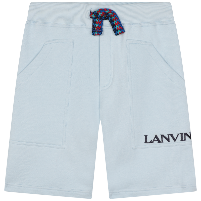 Cotton fleece shorts