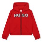 Kapuzen-Sweatshirt mit Zipper HUGO 
                    GIRL
