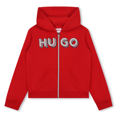 Kapuzen-Sweatshirt mit Zipper HUGO GIRL