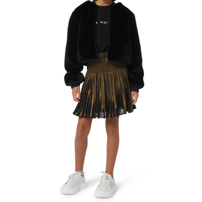 Kleid aus Materialmix KARL LAGERFELD KIDS GIRL