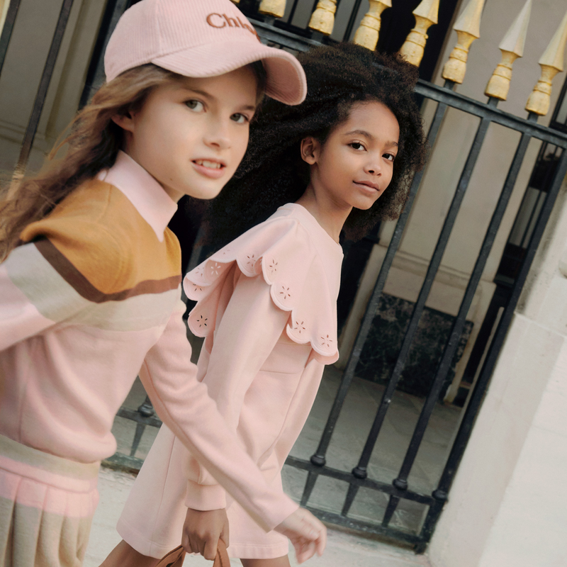 R&uuml;schenkleid aus Molton CHLOE 
                        GIRL