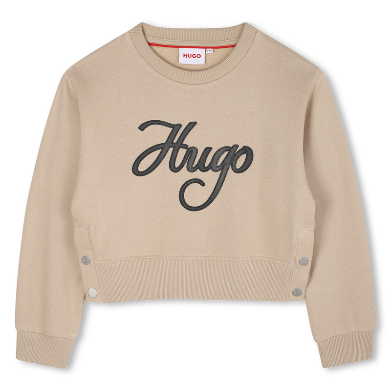 Sweatshirt mit Rundhalsausschnitt HUGO 
                        GIRL