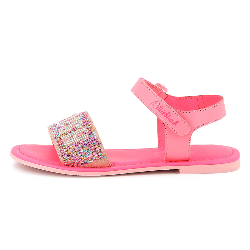 Klett-Sandalen aus Leder BILLIEBLUSH 
                        GIRL