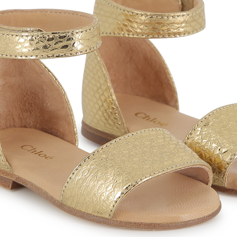 Riemchensandalen aus Leder CHLOE 
                        GIRL