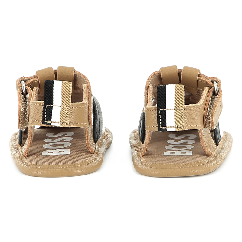 Sandalen mit Klettverschluss BOSS 
                        BOY