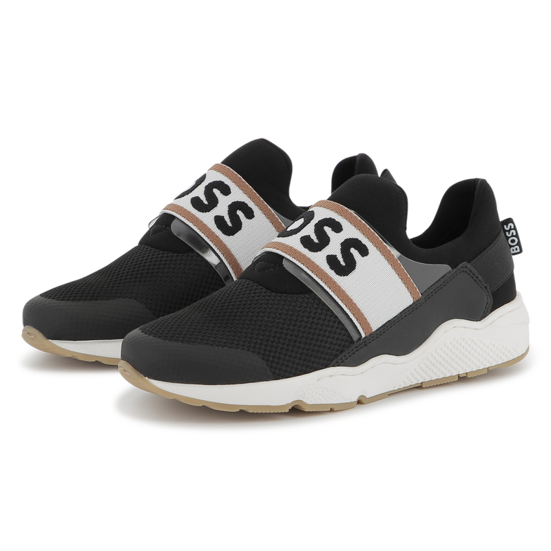 Niedrige Sneaker mit Stretch BOSS 
                        BOY