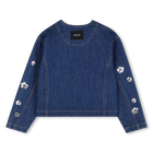 Cropped jeansjacke MARC JACOBS 
                    GIRL