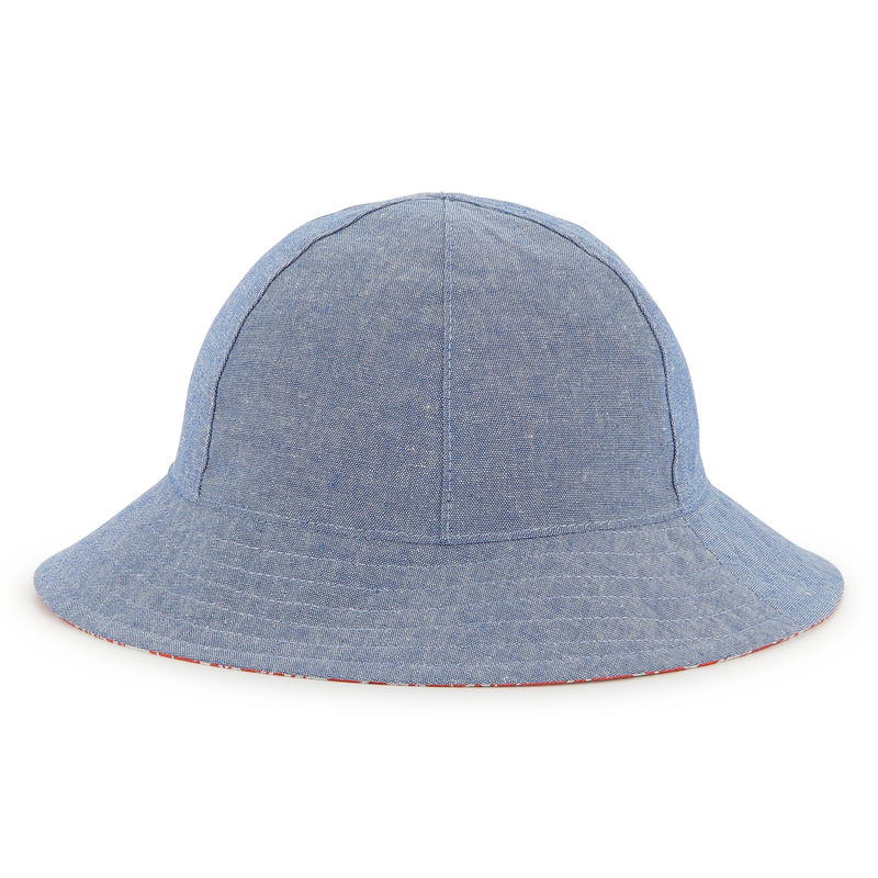 Wendbarer Baumwoll-Fischerhut KENZO KIDS 
                        UNISEX