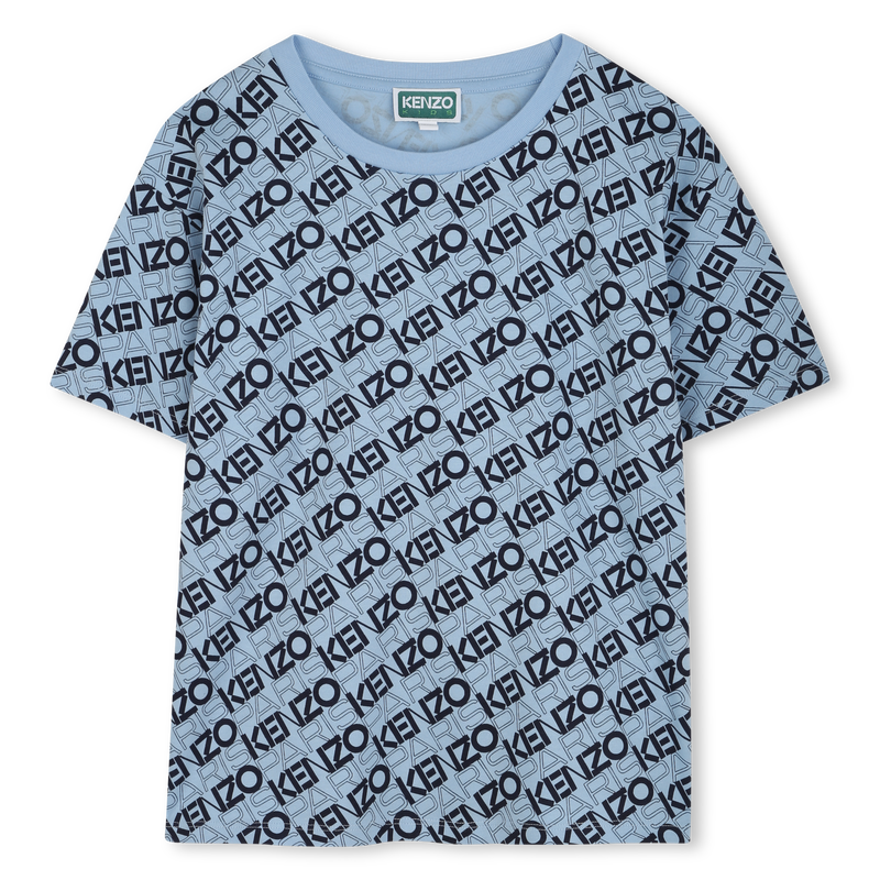 Baumwoll-T-Shirt mit Print KENZO KIDS 
                        BOY