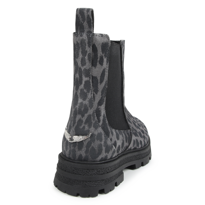 Lederstiefelundten mit Muster ZADIG & VOLTAIRE 
                        GIRL