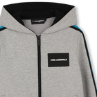 Kapuzenpullover mit reissverschluss KARL LAGERFELD KIDS 
                    BOY