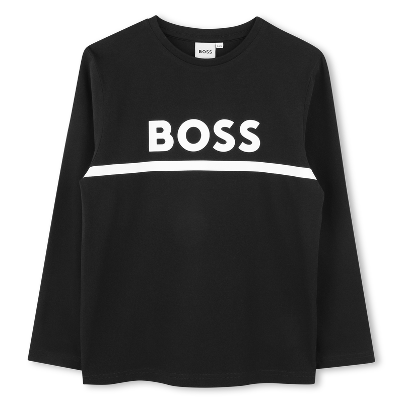 Lang&auml;rmeliges t-shirt BOSS 
                        BOY