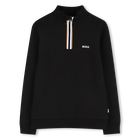Stand-up-Sweatshirt mit Rei&szlig;verschluss BOSS 
                    BOY