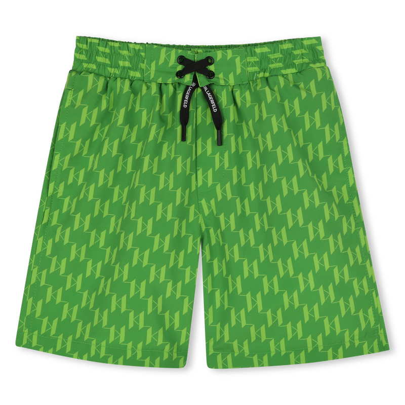 Badeshorts mit Taschen KARL LAGERFELD KIDS 
                        BOY