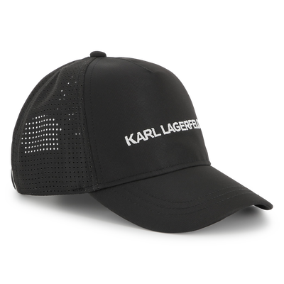 Verstellbares, besticktes Cap KARL LAGERFELD KIDS BOY