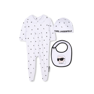3-teiliges Set zur Geburt KARL LAGERFELD KIDS BOY