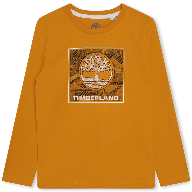 Langarm-Shirt mit Logo TIMBERLAND 
                        BOY