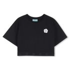 T-shirt mit elastischem bund KENZO KIDS 
                    GIRL