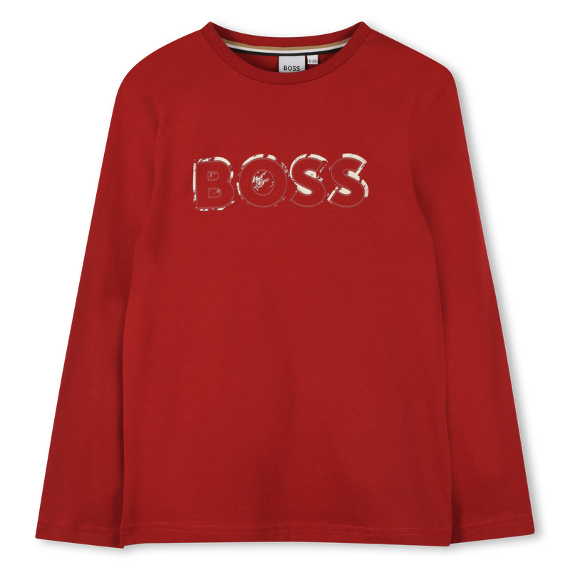 Langarm-T-Shirt BOSS 
                        BOY