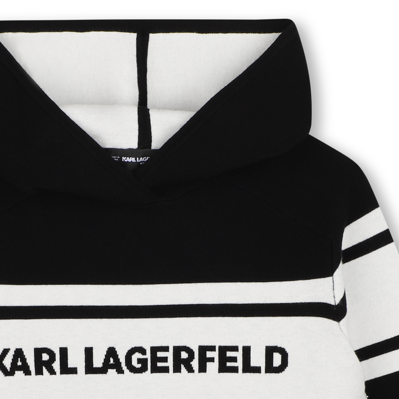 Kapuzensweater KARL LAGERFELD KIDS 
                        BOY