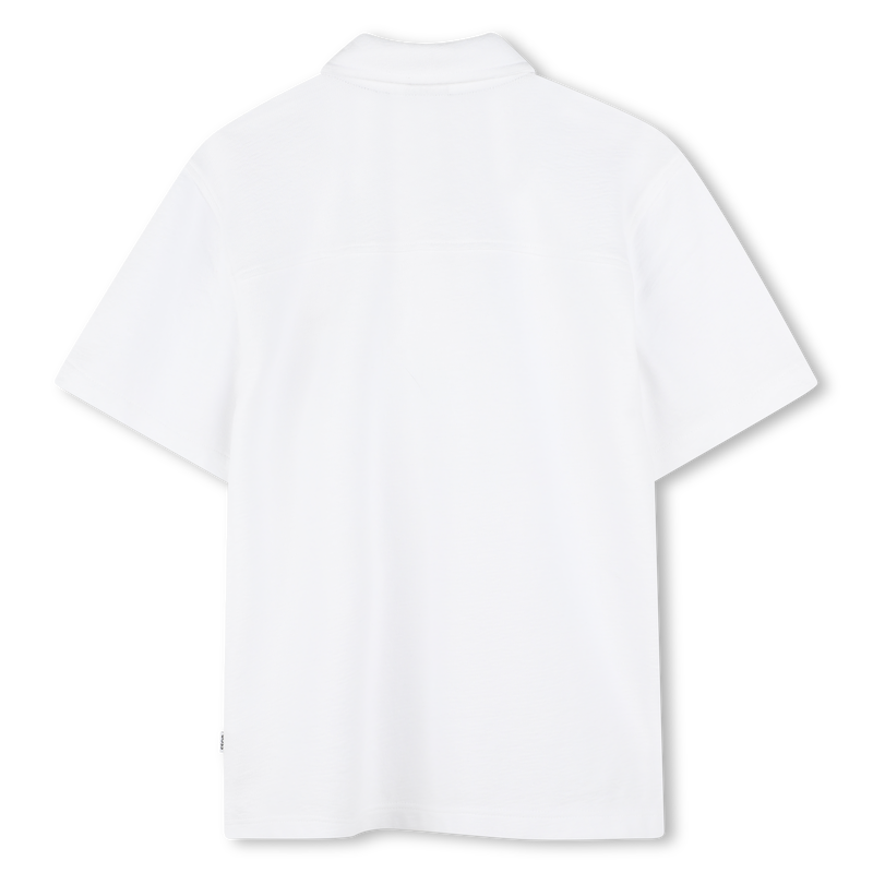 Weites Baumwoll-Poloshirt BOSS 
                        BOY