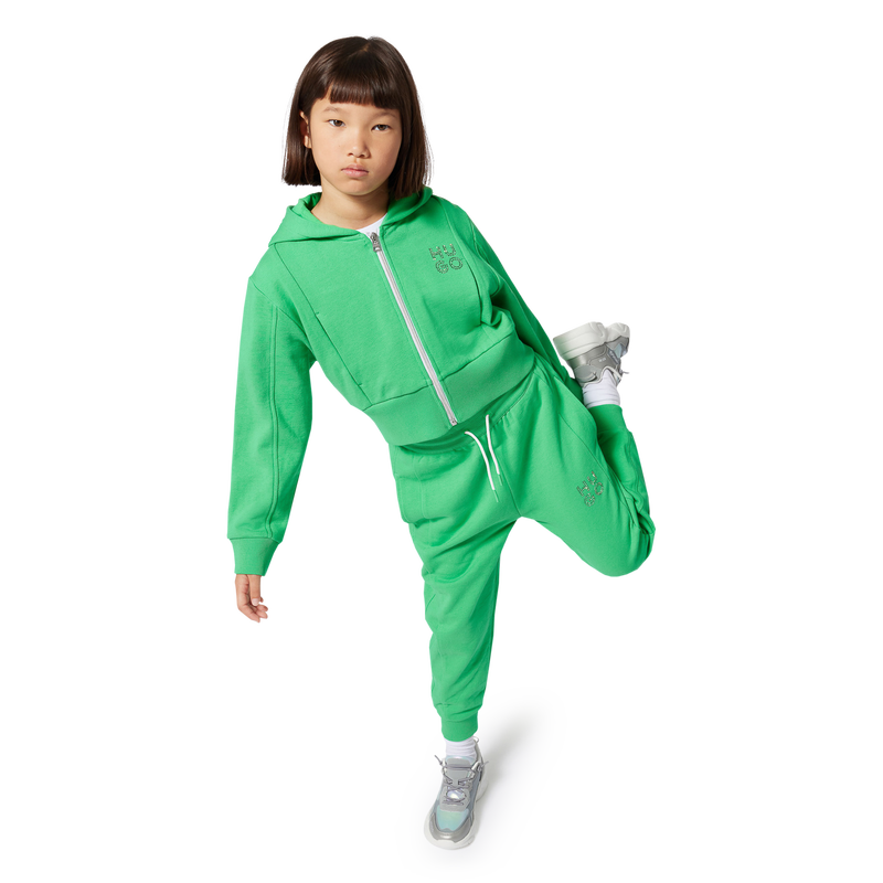 Schn&uuml;rsneakers aus Materialmix HUGO 
                        GIRL