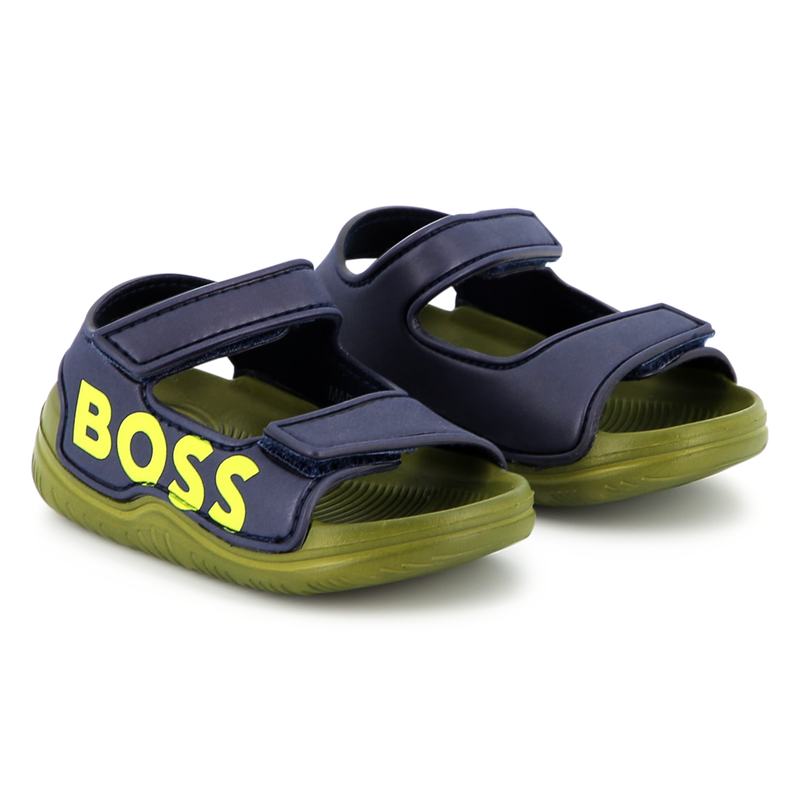 Sandalen mit Klettverschluss BOSS 
                        BOY