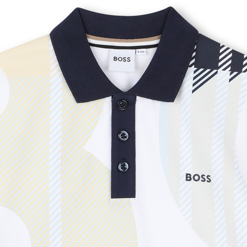 Kurz&auml;rmeliges Poloshirt BOSS 
                        BOY