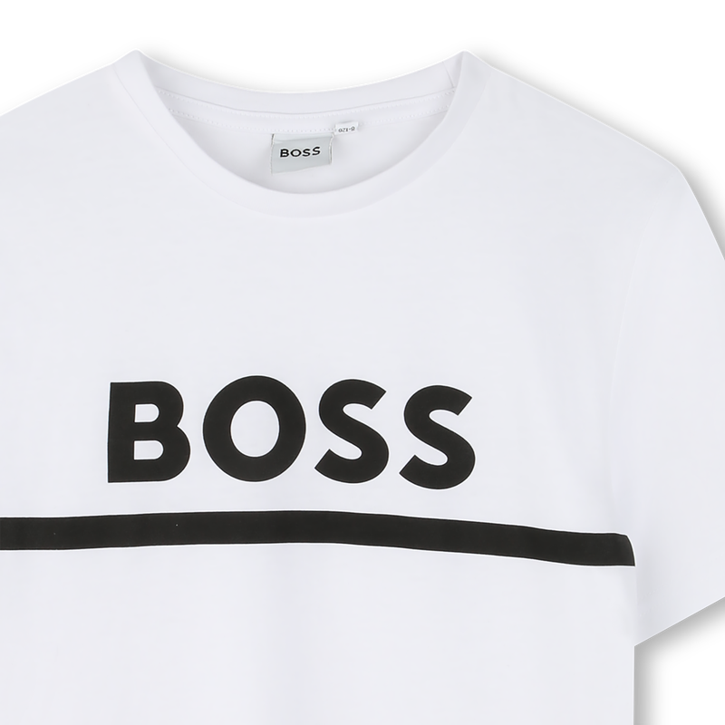 KURZ&Auml;RMELIGES T-SHIRT BOSS 
                        BOY