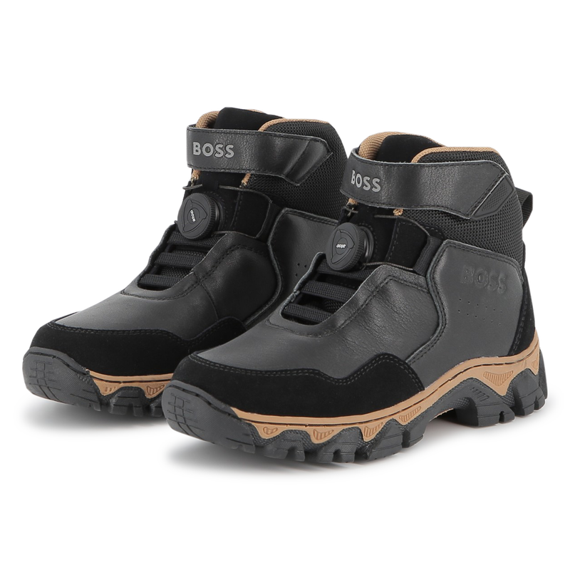 Stiefelette aus gemischtem Material BOSS 
                        BOY