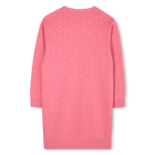 Kleid aus geb&uuml;rstetem Fleece HUGO 
                    GIRL
