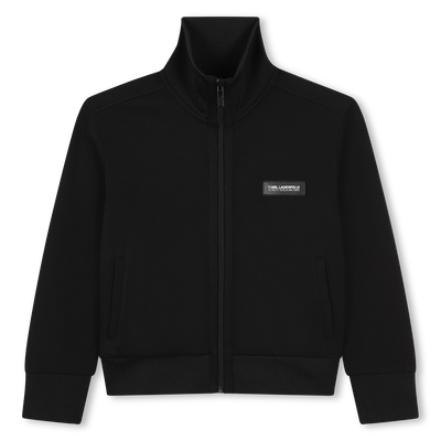 Sweatjacke mit Rei&szlig;verschluss KARL LAGERFELD KIDS BOY