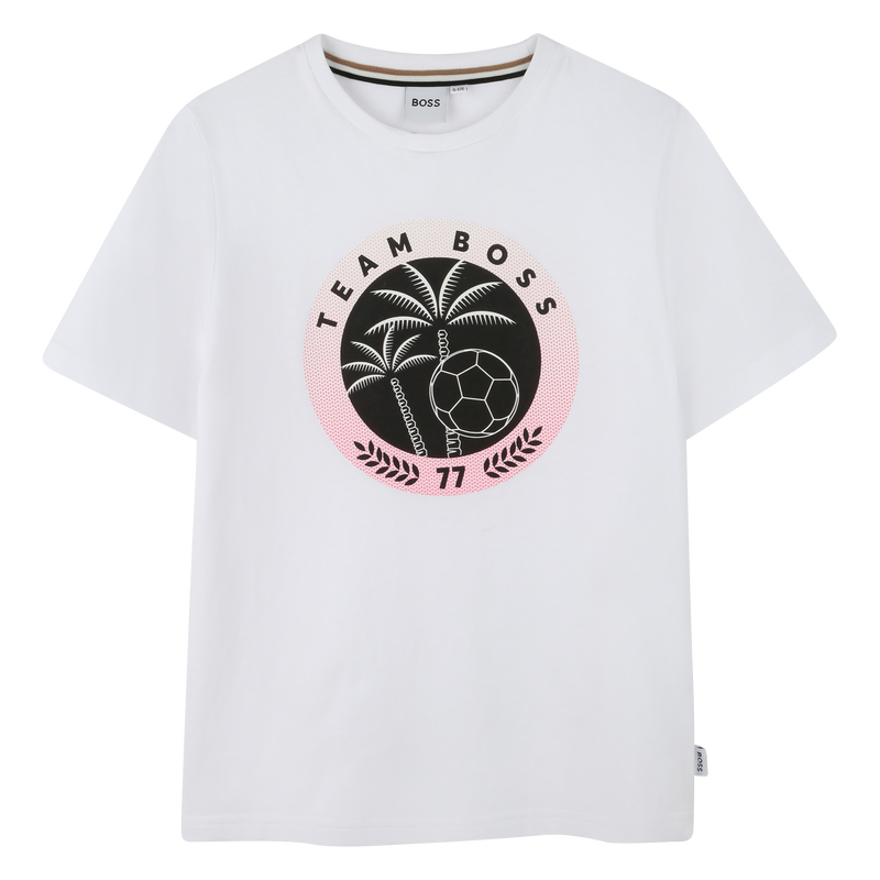 Kurzarm-T-Shirt aus Baumwolle BOSS 
                        BOY