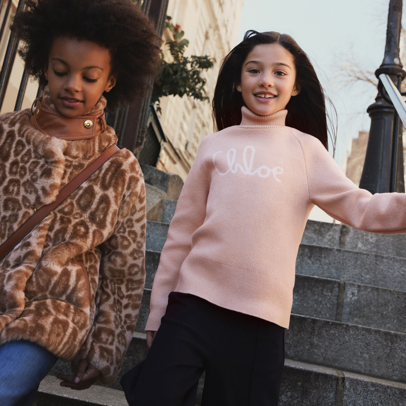 Rollkragenpullover aus Strick CHLOE 
                        GIRL