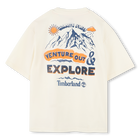Weites T-Shirt mit Berg-Druck TIMBERLAND 
                    BOY