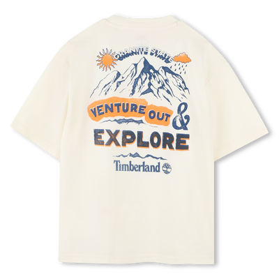 Weites T-Shirt mit Berg-Druck TIMBERLAND BOY