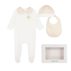 Pyjama-Set mit M&uuml;tze und L&auml;tzchen MICHAEL KORS 
                    M&Auml;DCHEN