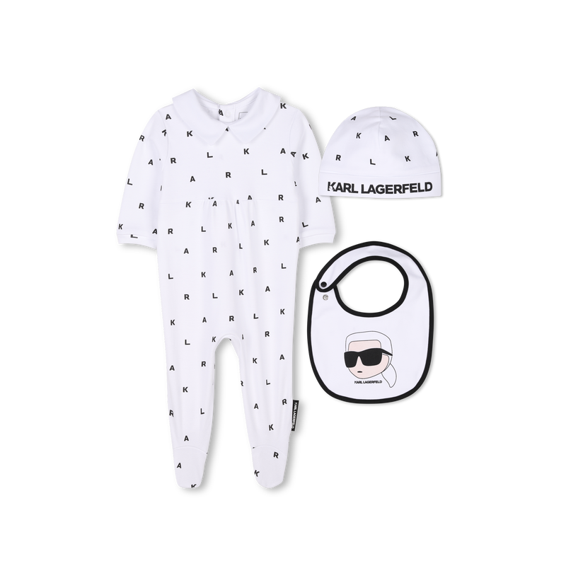 3-teiliges Set zur Geburt KARL LAGERFELD KIDS 
                        BOY