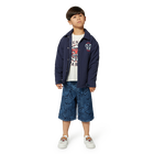 Jeans-Bermudas mit Druck KENZO KIDS 
                    BOY