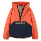Zweifarbige Windjacke mit Kapuze TIMBERLAND 
                    BOY