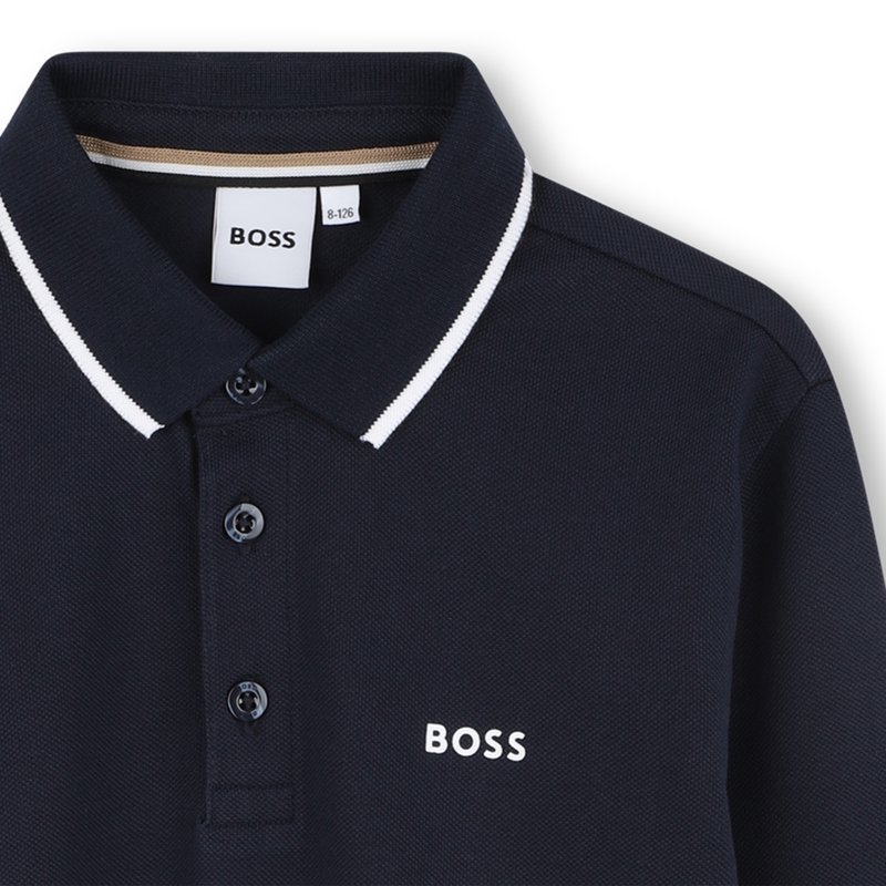 Langärmeliges Poloshirt BOSS 
                        BOY