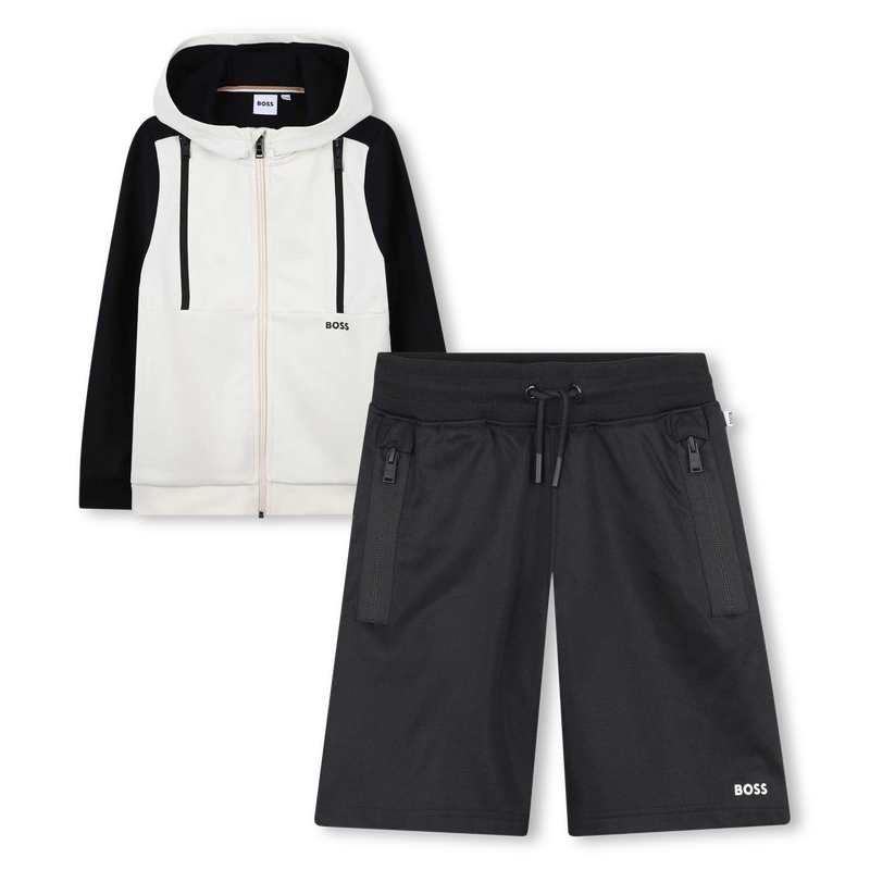 Set aus Sweatjacke und Shorts BOSS 
                        BOY